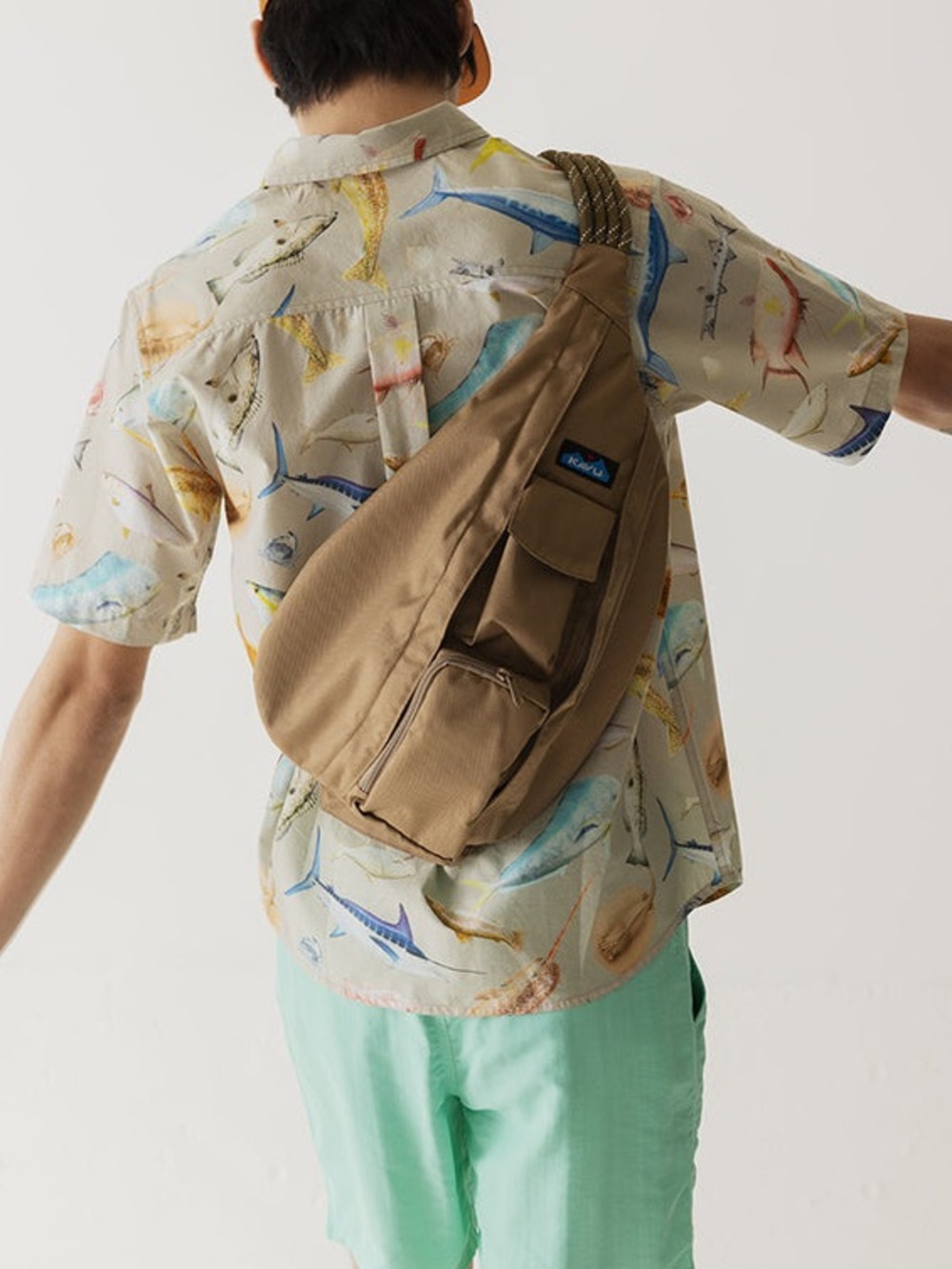 Kavu Dune Rope Sling Back Pack Gorpcore Outdoor Inspired